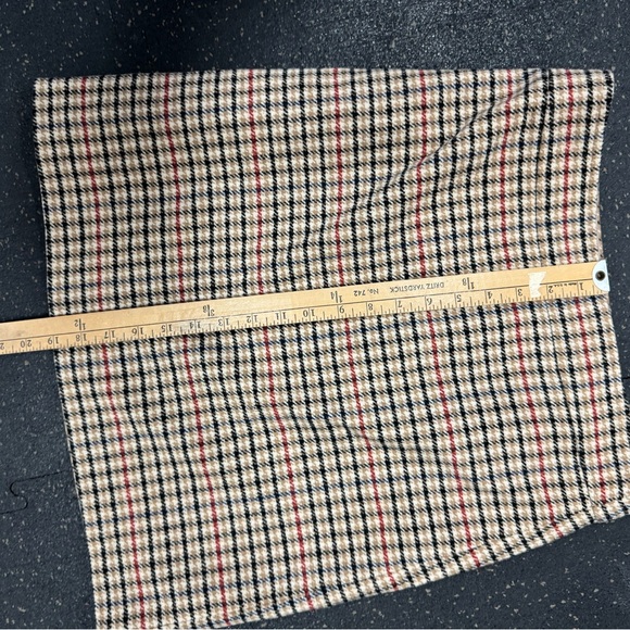 J. Crew Plaid wool-blend A-line mini skirt, NWT, Size 6 - Picture 8 of 10